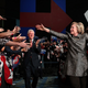 Image for article titled Hillary Clinton Celebrates Primary Wins in Four States Just as Rocky Balboa Would